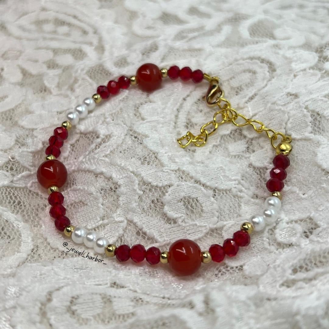 Crimson Jewel Bracelet